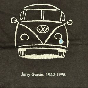 vintage 1995 Grateful Dead Jerry Garcia Memorial Volkswagen Shirt